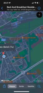 ベルガモにあるApartment Il Fioreの市図画面