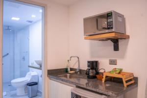 Kuchyň nebo kuchyňský kout v ubytování Hotel Bambu Milla De Oro + 66 fotografií
