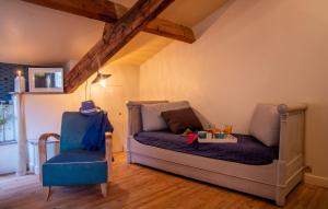 Posezení v ubytování Hameau d'hôtes La Roseraie-Drôme