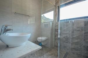 Vannituba majutusasutuses Apartments A Čanj