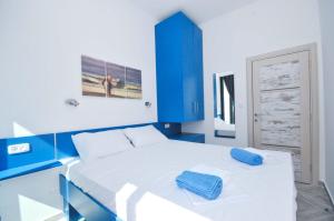 Voodi või voodid majutusasutuse Apartments A Čanj toas