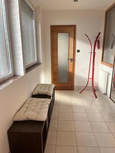 Postel nebo postele na pokoji v ubytování Apartmán Simmy