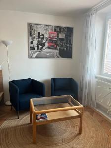 Posezení v ubytování Apartmán Simmy