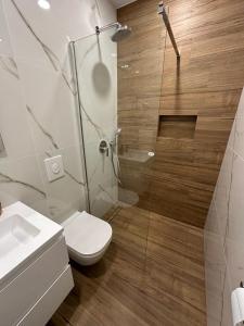 Kúpeľňa v ubytovaní Apartmani Vice