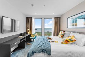 TV a/nebo společenská místnost v ubytování ibis Styles Paignton