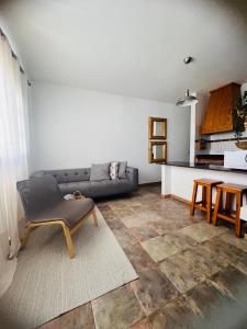 Kuchyň nebo kuchyňský kout v ubytování Casa Loli Caleta Caballo