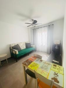 A seating area at Sweet Home San Blas