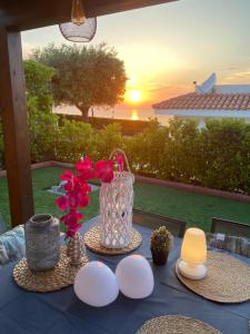A balcony or terrace at Villa NOVE - Residence dei Fiori