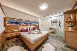 A bed or beds in a room at Apartment-Schöser