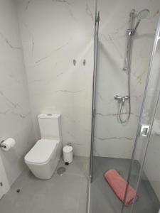 A bathroom at Residencial los Pinos 3