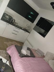Kitchen o kitchenette sa Studio D&N Jezero