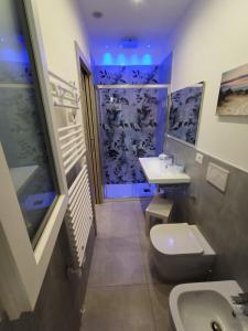 波隆那的住宿－Villa Laura Holiday House 2，一间带水槽和卫生间的浴室