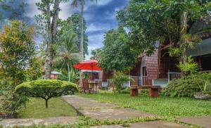 Zahrada ubytování Nyamane Ubud Green View Villas by EPS
