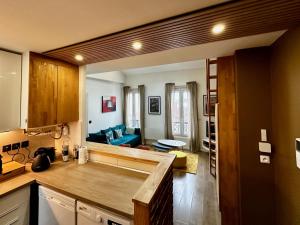 Køkken eller tekøkken på Refuge familial Disney&Paris + 12 billeder