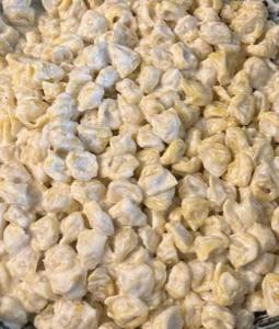 a pile of white nuts on a table at Albergo Musolesi in Madonna di Fornelli