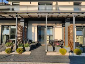 Budynek, w którym mieści się apartament