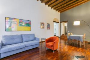 Кът за сядане в Titti's House by Apulia Accommodation