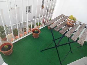 Balkón alebo terasa v ubytovaní Casa Patio Paraíso