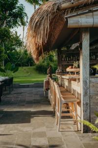 Kebun di luar Lempuyang Boutique Hotel