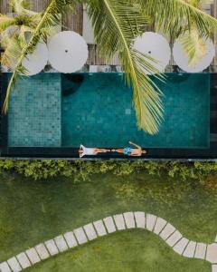 Kolam renang di atau di dekat Lempuyang Boutique Hotel