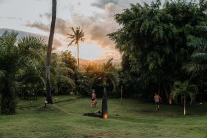 Kebun di luar Lempuyang Boutique Hotel