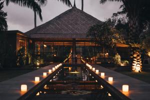 Kebun di luar Lempuyang Boutique Hotel