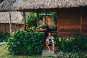Kebun di luar Lempuyang Boutique Hotel
