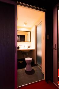 Koupelna v ubytování ホテルR-Adult only-lovehotel