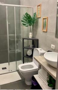 Ein Badezimmer in der Unterkunft CASA PAPAGAYO