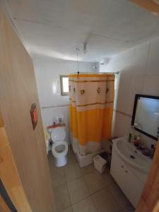 Ванная комната в Cabañas Sofi