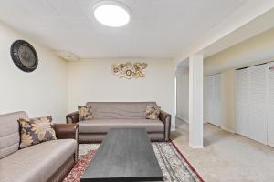 Luxury chicago suite的休息区