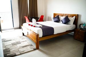 Konfudha Resort客房内的一张或多张床位