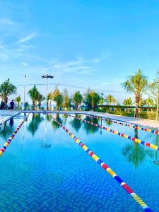 Khách sạn 20-10 Quảng Bình 내부 또는 인근 수영장