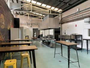 Restaurace v ubytování Habitat Backpackers