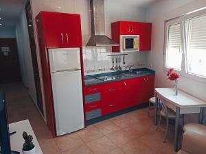 Kuchyňa alebo kuchynka v ubytovaní Apartamento Sebastián Solo Familias