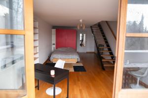 En eller flere senge i et værelse på Corbusier + 26 billeder