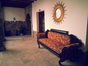Χώρος καθιστικού στο Illa Hotel