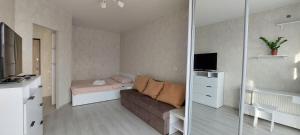 Televiisor ja/või meelelahutuskeskus majutusasutuses DreamTown Однокімнатна біля вокзалу