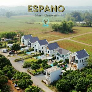 an aerial view of a villa in esperia pest kingdom at Espano 1 in Ban Tha Chang