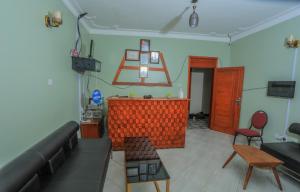 Posezení v ubytování Fort Suites