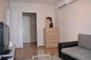 TV a/nebo společenská místnost v ubytování Erra Puiestee Apartment