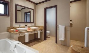 Koupelna v ubytování Hotel L'Archipel