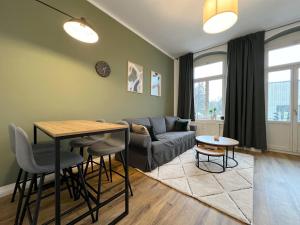 Istumisnurk majutusasutuses Wohnung in Radebeul