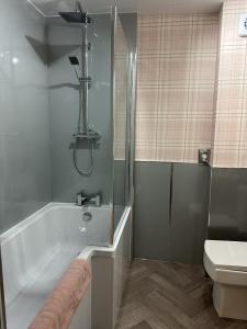 Koupelna v ubytování Eliza House