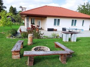 Zahrada ubytování Holiday House Adrelot