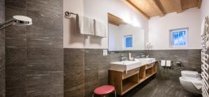 Koupelna v ubytování Hotel Schmung