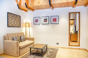Istumisnurk majutusasutuses Lemon Tree Hotel Srinagar