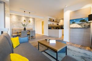 Posezení v ubytování Beachhouse Bansin App 09