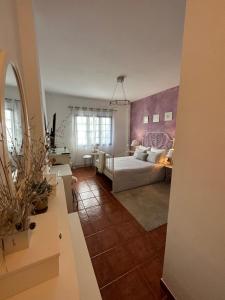 Postel nebo postele na pokoji v ubytování Habitación Dache Lanzarote