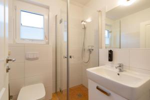 Ein Badezimmer in der Unterkunft Ferienhaus Silva